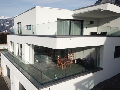 Balkonverglasung Solarlux Zizers
